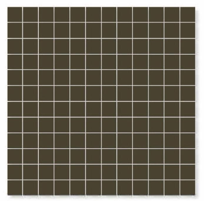 Matte Finish Matte Choco Mosaic Ceramic tile 300x300 mm