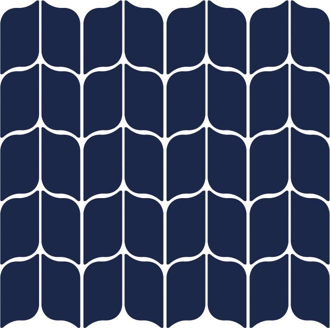 Matte Finish Matte Indigo Sparrow Ceramic tile 285x310 mm