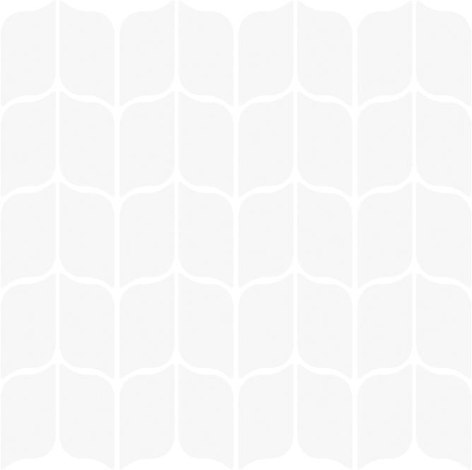 Matte Finish Matte White Sparrow Ceramic tile 285x310 mm