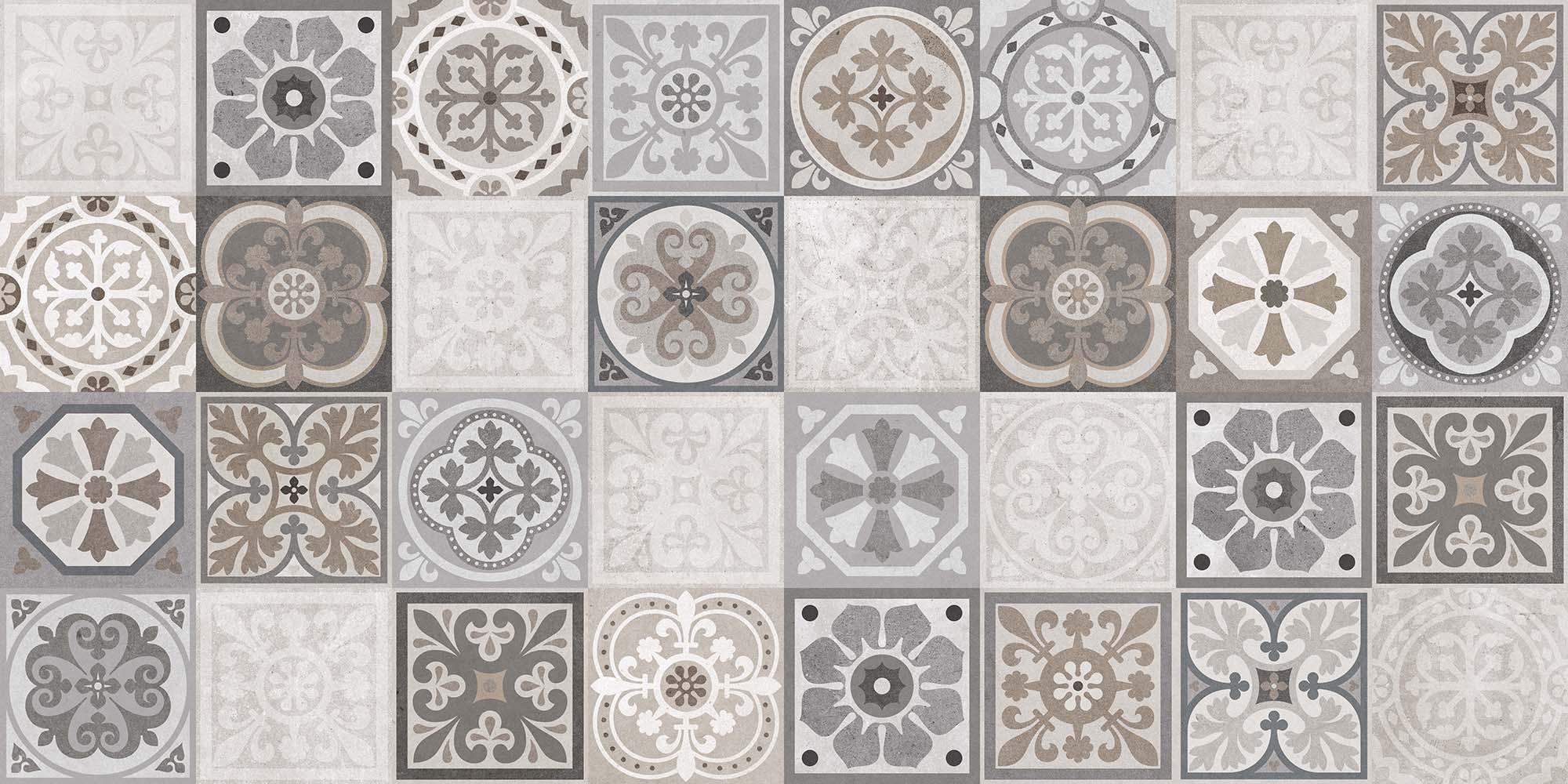 Carving Finish Mediterranean Charm Carving Wallpaper Vitrified tile 600x1200 mm