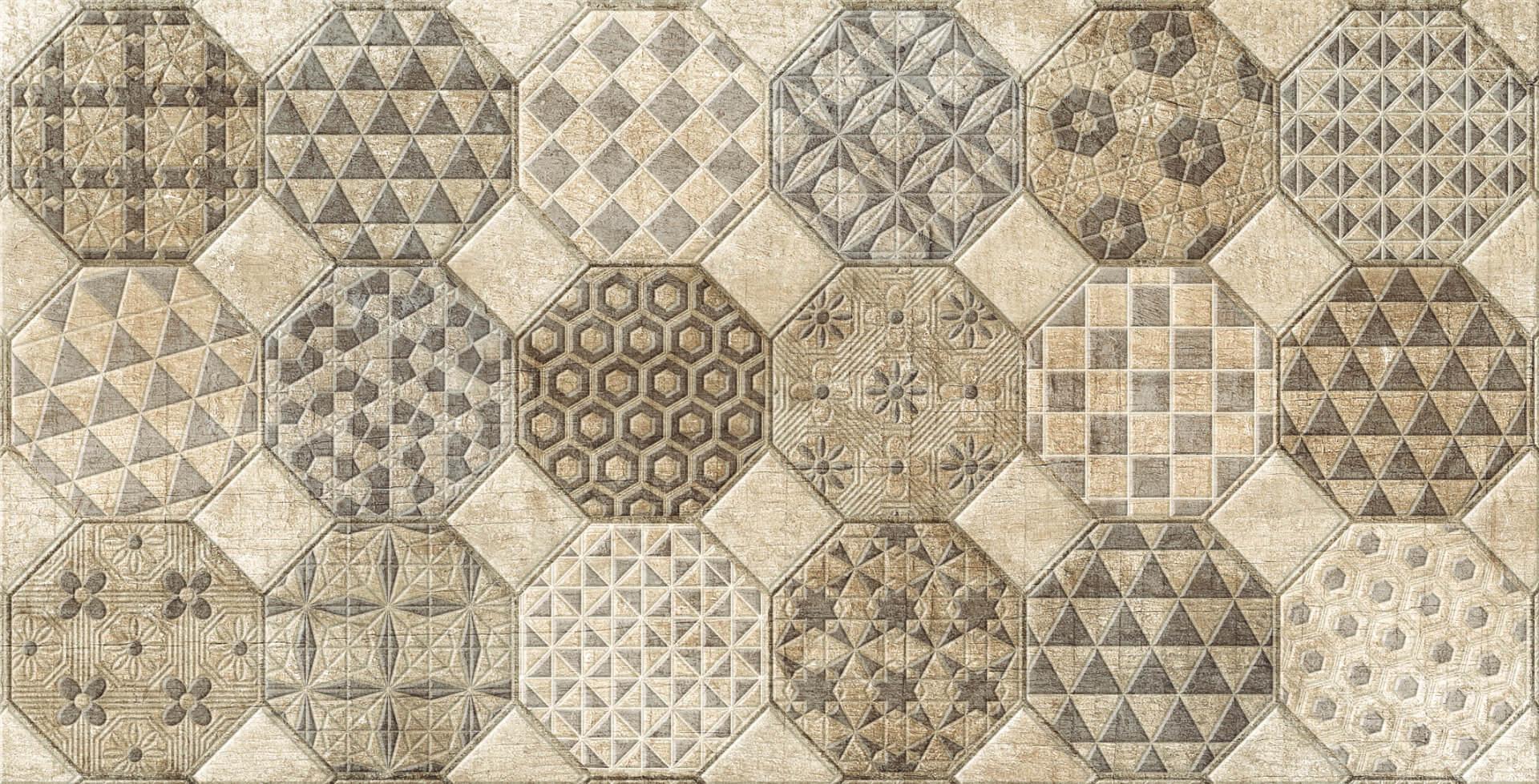Geometric Tiles for Bathroom Tiles, Kitchen Tiles, Accent Tiles