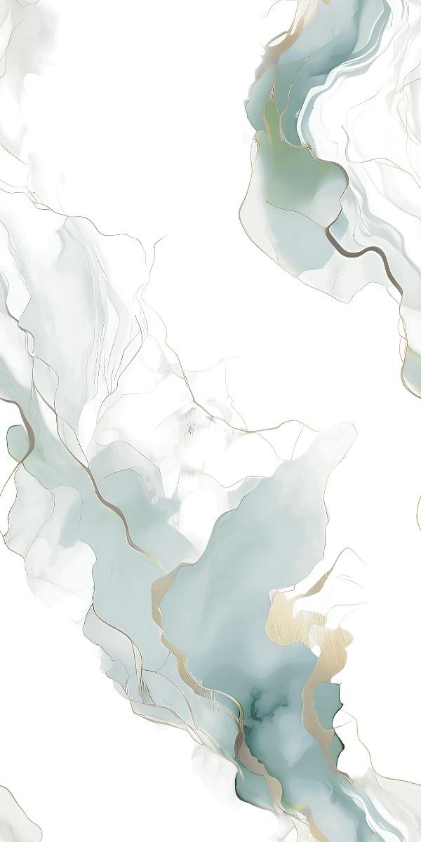 Misty Aqua Endless Carving