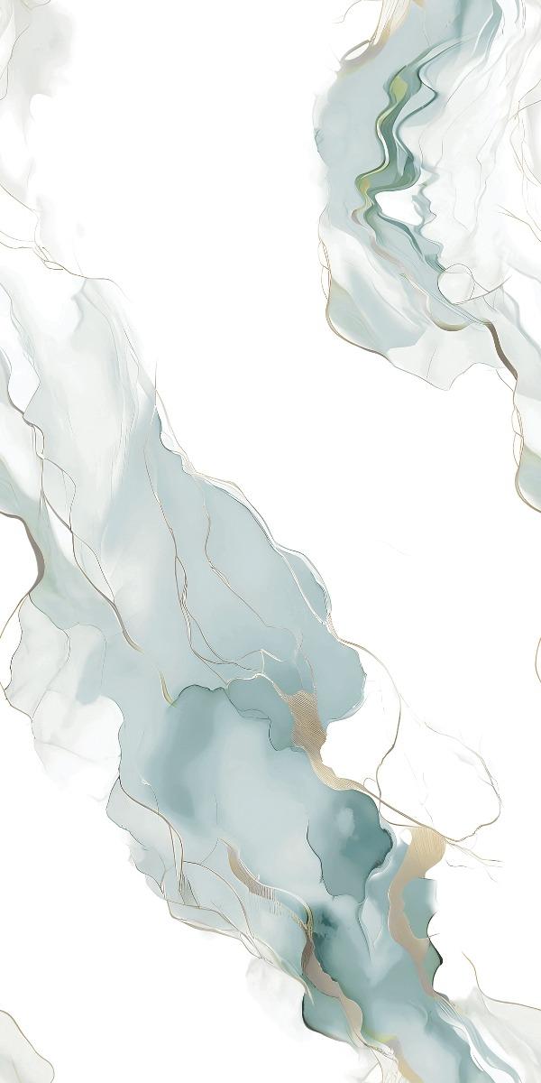 Carving Matte Misty Aqua Endless Carving Procelian tile 600x1200 mm