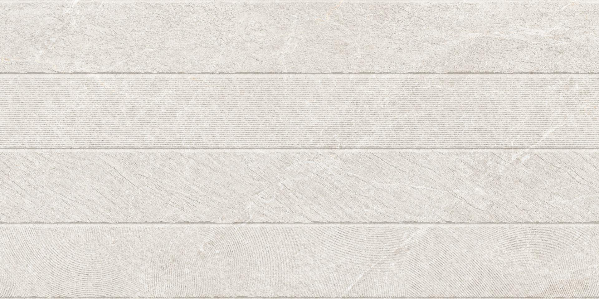 Matte Finish Moon Grey Strip Punch Porcelain tile 600x1200 mm