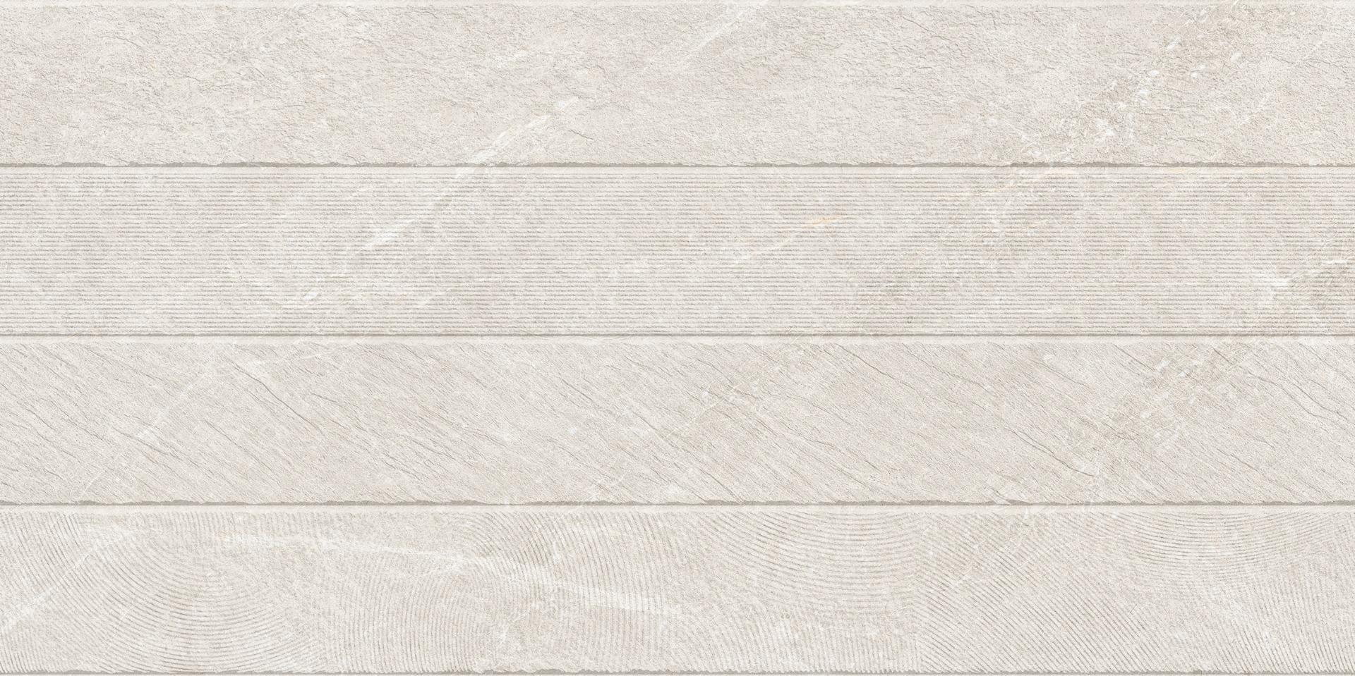 Matte Finish Moon Grey Strip Punch Porcelain tile 600x1200 mm
