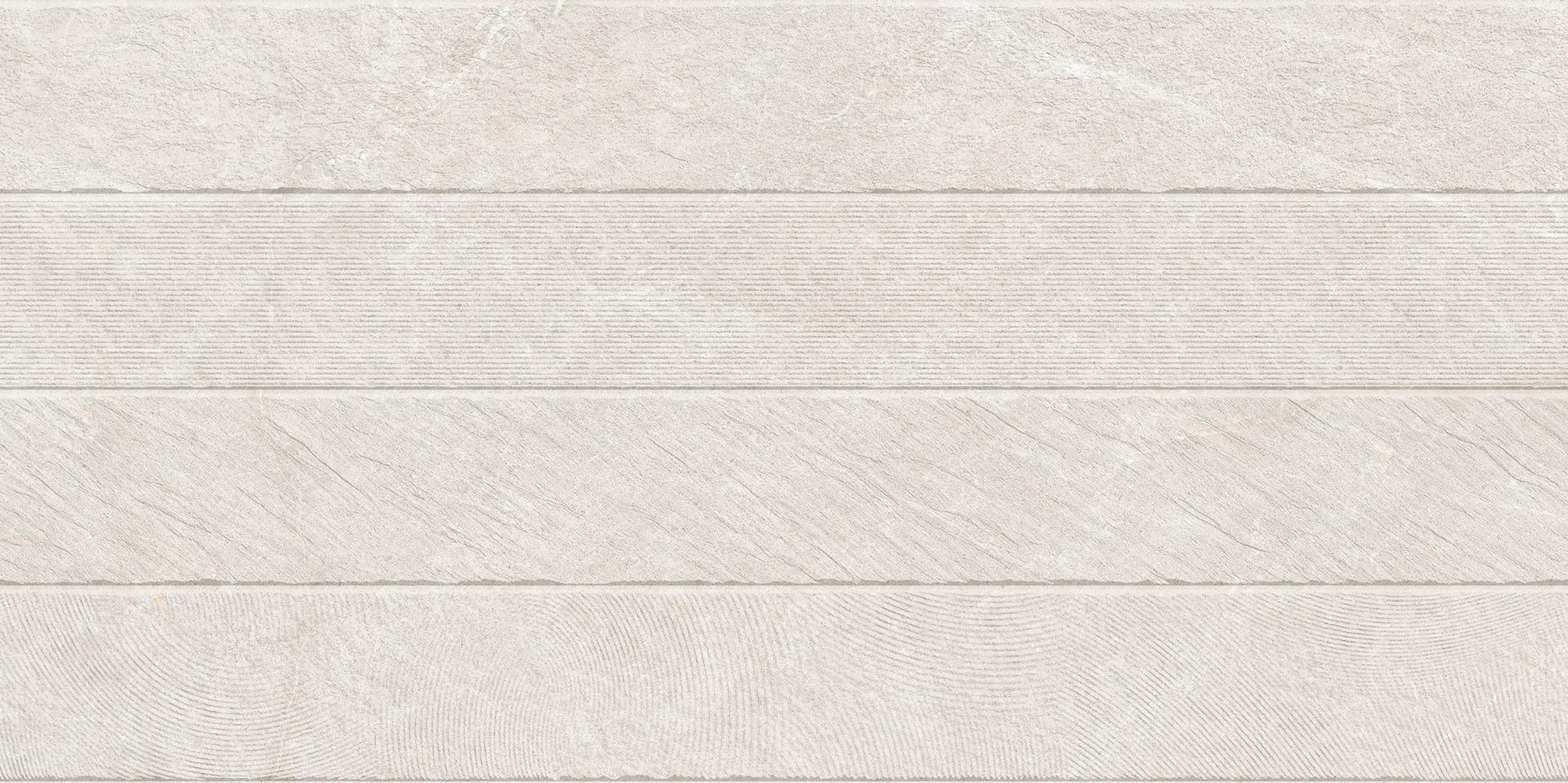 Matte Finish Moon Grey Strip Punch Porcelain tile 600x1200 mm