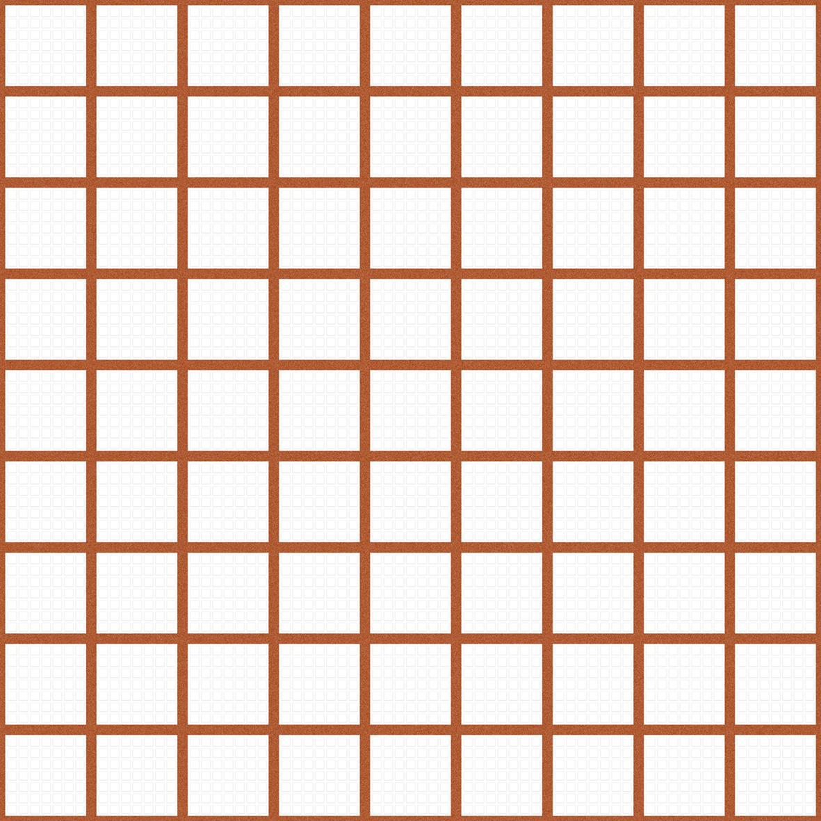 Matte Finish Mosaic Cool Brown Ceramic tile 300x300 mm