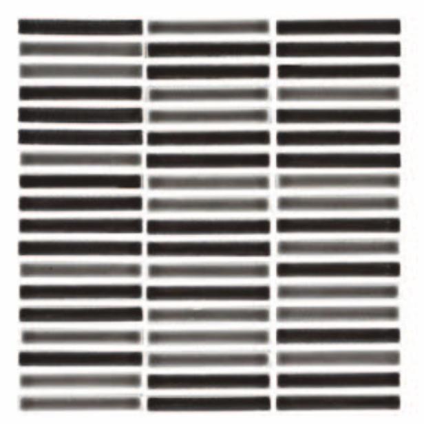 Glossy Finish Multi Grey Gloss 3D Stacked Bone Ceramic tile 285x300 mm