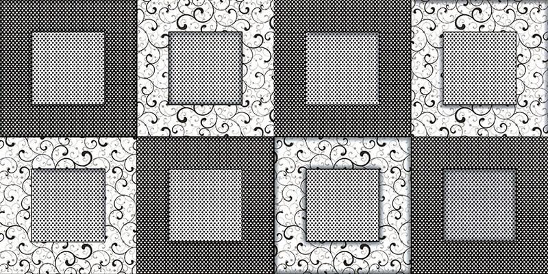 Flower Tiles for Bathroom Tiles, Living Room Tiles, Kitchen Tiles, Accent Tiles, Bar/Restaurant
