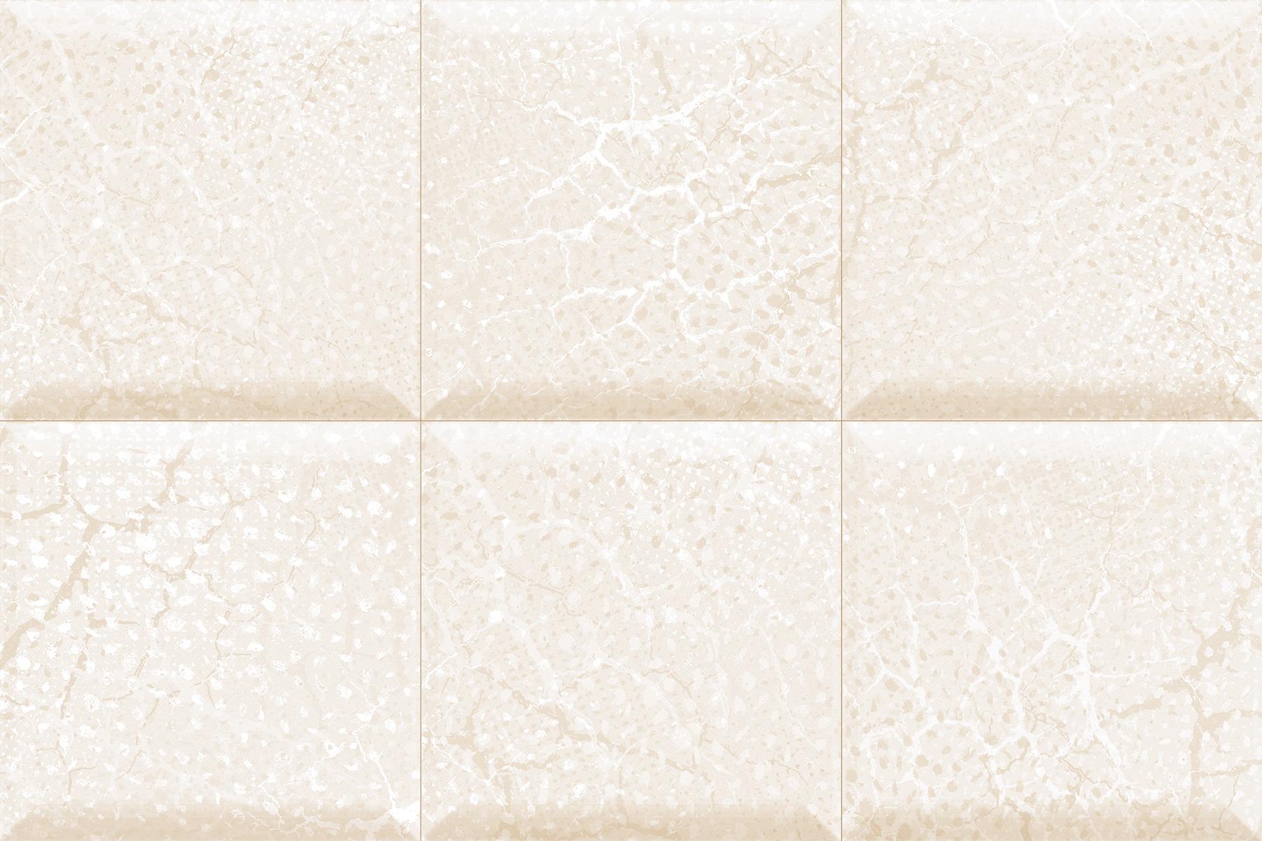 Glossy Finish ODG Ivory Emboss Shiny Veins Ceramic tile 300x450 mm