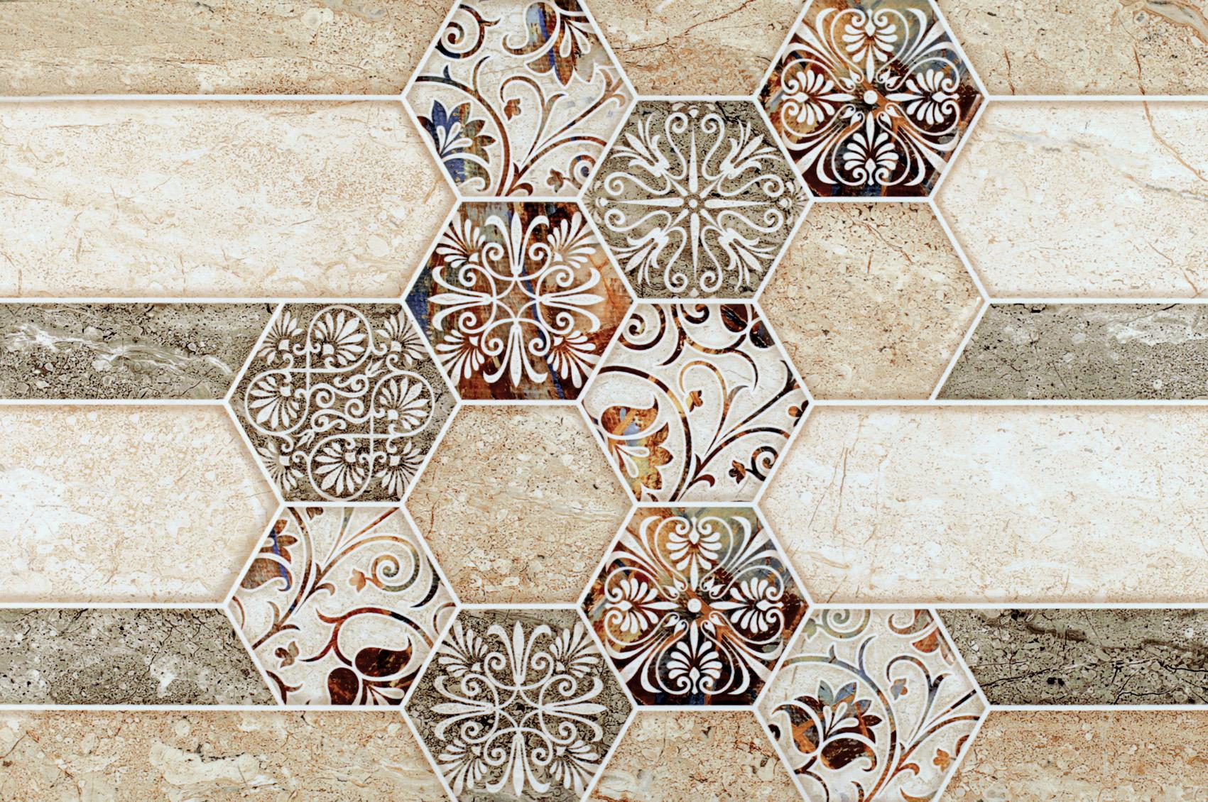 Beige Tiles for Bathroom Tiles, Kitchen Tiles, Accent Tiles
