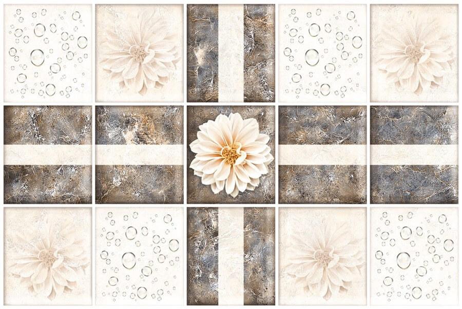 Flower Tiles for Bathroom Tiles, Kitchen Tiles