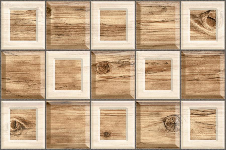 Wooden Tiles for Bathroom Tiles, Kitchen Tiles, Accent Tiles