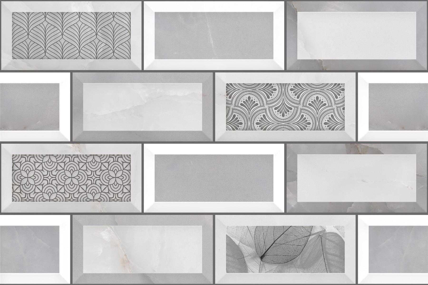 OHG Grey Onyx Brick Floral HL