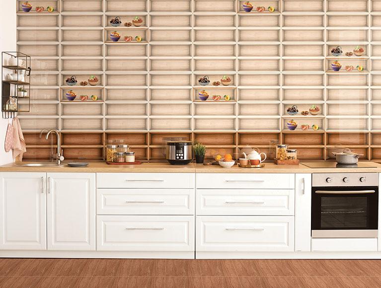 OHG Kitchen Niche Fruit Walnut HL