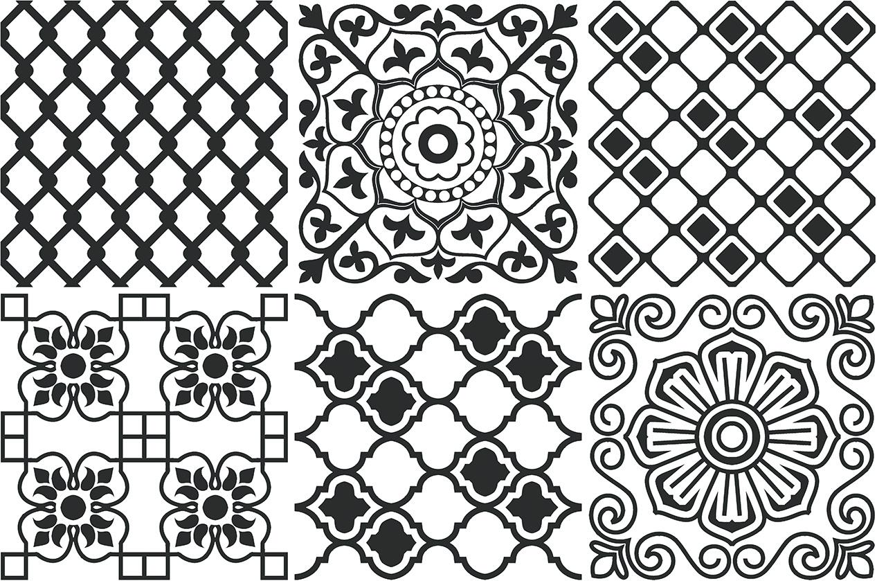 Black Tiles for Bathroom Tiles, Kitchen Tiles, Accent Tiles, Dining Room Tiles