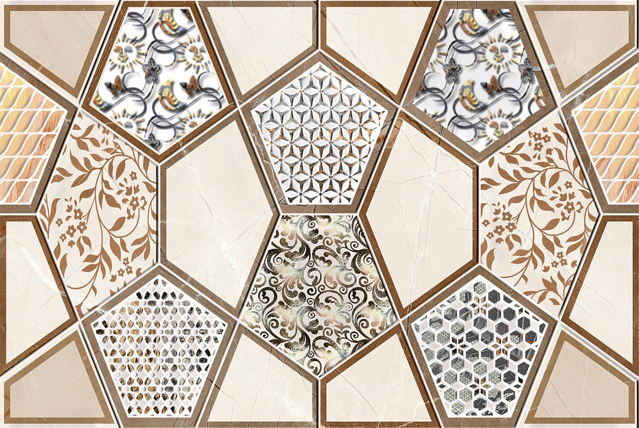 Digital Glazed Vitrified Tiles for Bathroom Tiles, Kitchen Tiles, Accent Tiles, Dining Room Tiles