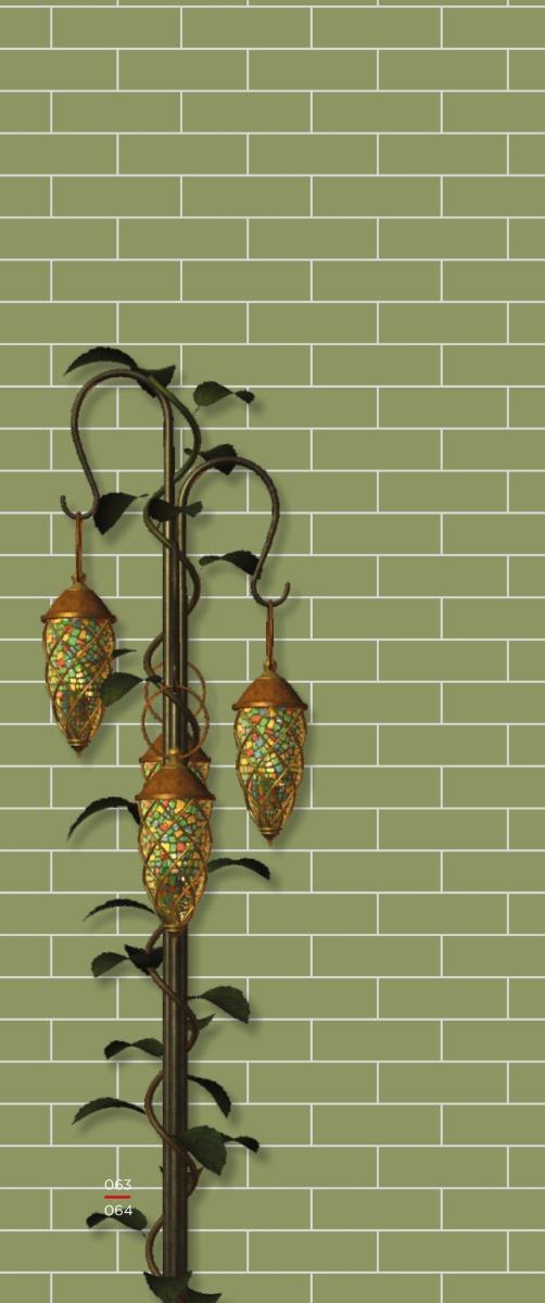 Glossy Finish Olive Green Gloss Duo Brick Bone Ceramic tile 285x295 mm