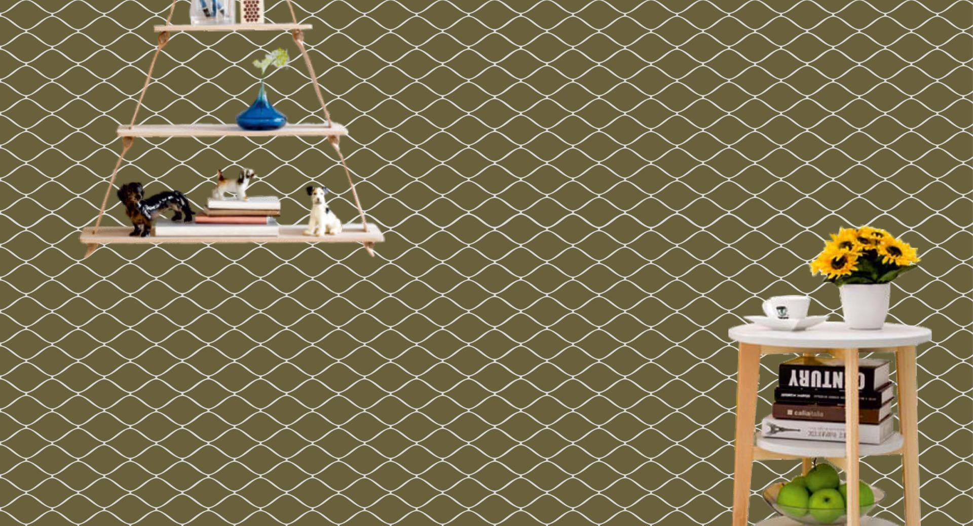 Glossy Finish Olive Green Gloss Treeleaf Ceramic tile 270x275 mm