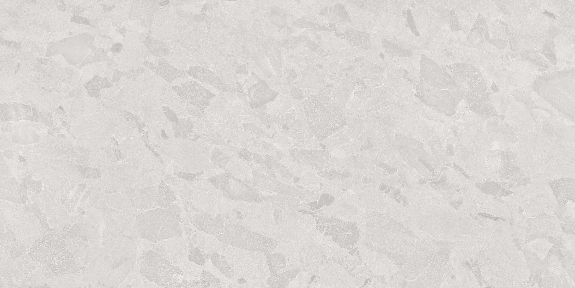 Carving Finish Oyster Terrazzo Carving Glazed Vitrified Tiles 600x1200 mm