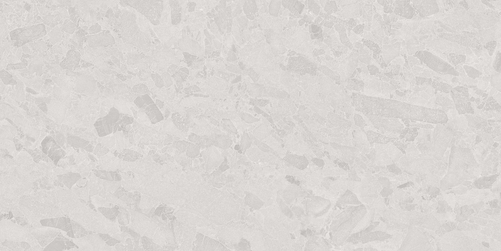 Carving Finish Oyster Terrazzo Carving Glazed Vitrified Tiles 600x1200 mm