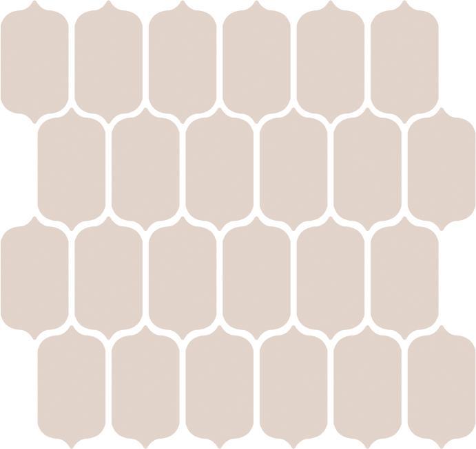 Glossy Finish Pale Gloss Lantern Ceramic tile 260x265 mm