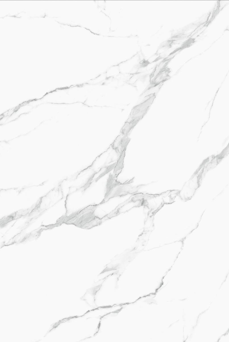 Glossy Finish PGVT Statuario Glacier Marble Glazed Vitrified Tiles 1200x1800 mm