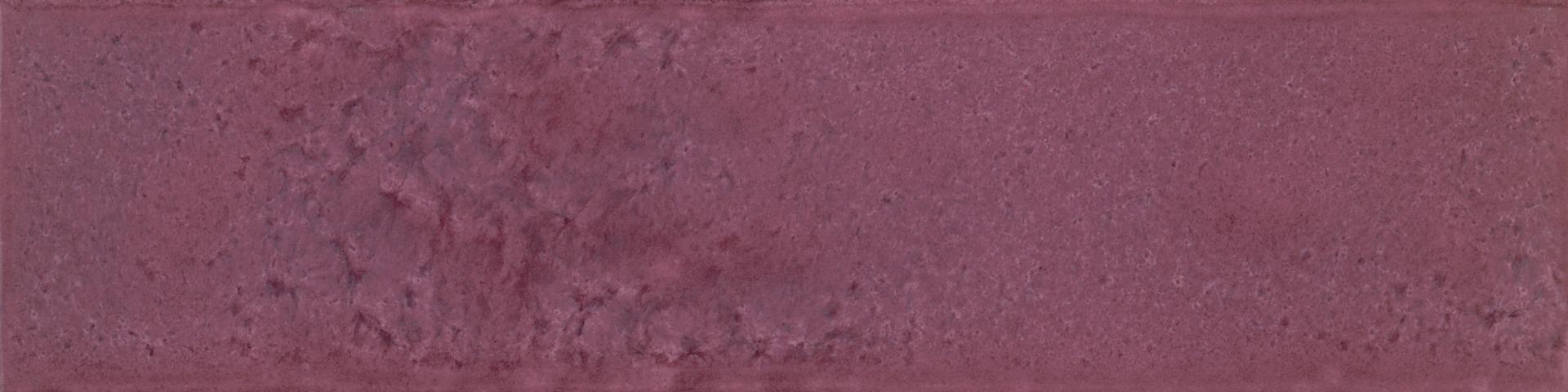 Glossy Finish Purple Gloss Fresco Subway Ceramic tile 65x260 mm