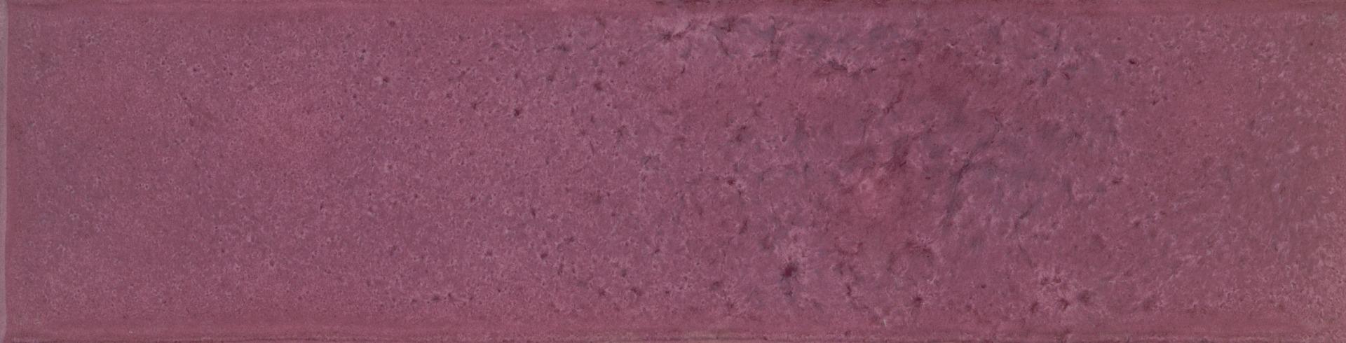 Glossy Finish Purple Gloss Fresco Subway Ceramic tile 65x260 mm