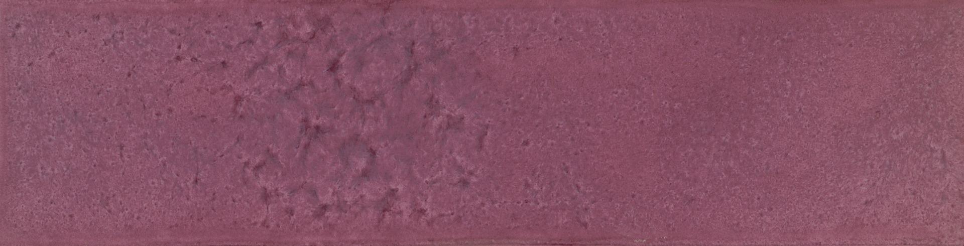 Glossy Finish Purple Gloss Fresco Subway Ceramic tile 65x260 mm