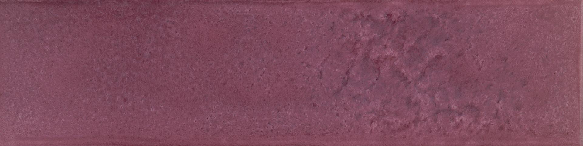 Glossy Finish Purple Gloss Fresco Subway Ceramic tile 65x260 mm