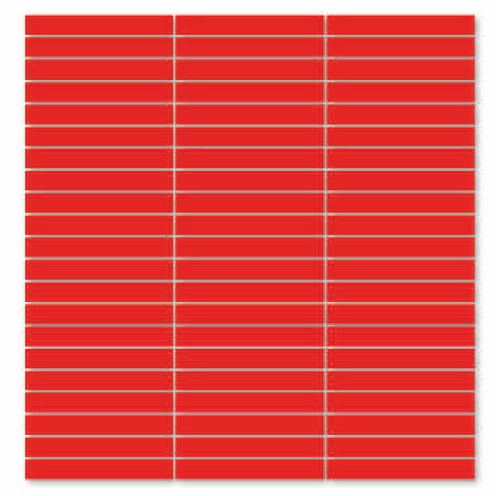 Red Gloss Stacked Bone