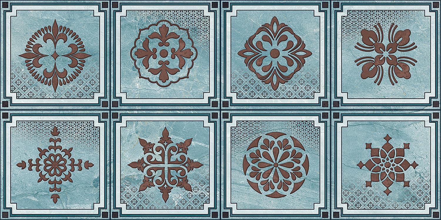 Retro Teal Wallpaper