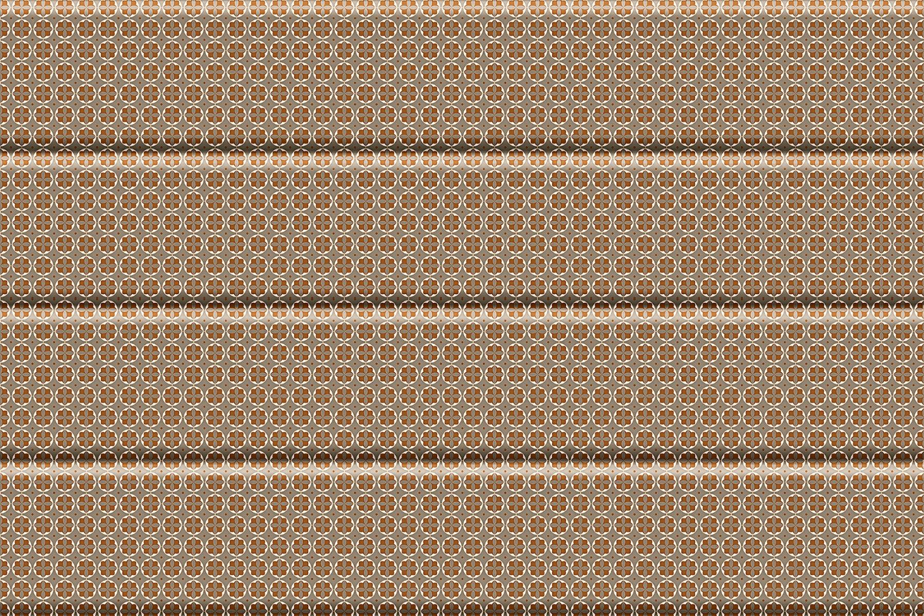  SBG Brown Ethnic Grid Strip