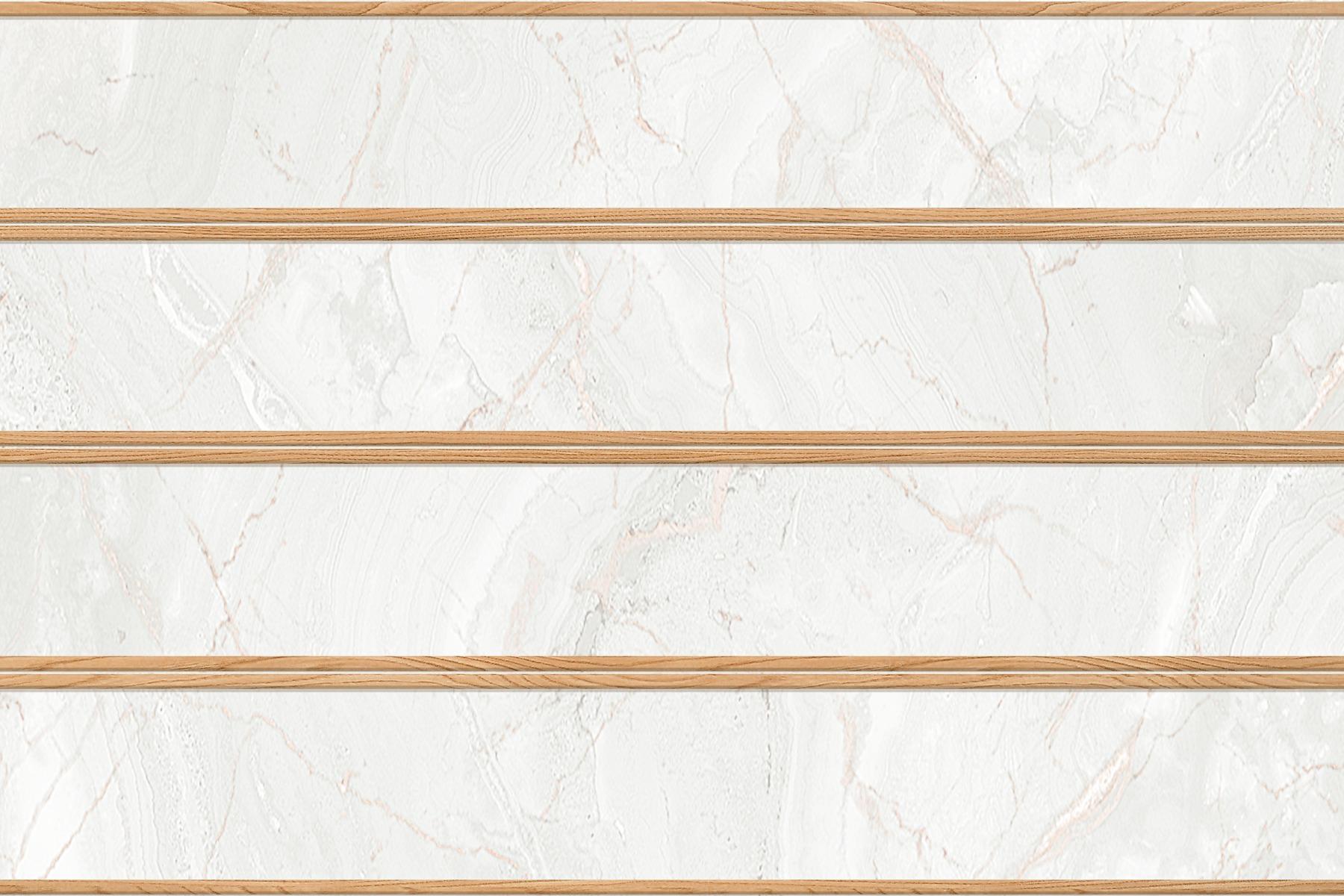 Glossy Finish  SBG Green Marble LT Wood Strip Ceramic tile 300x450 mm