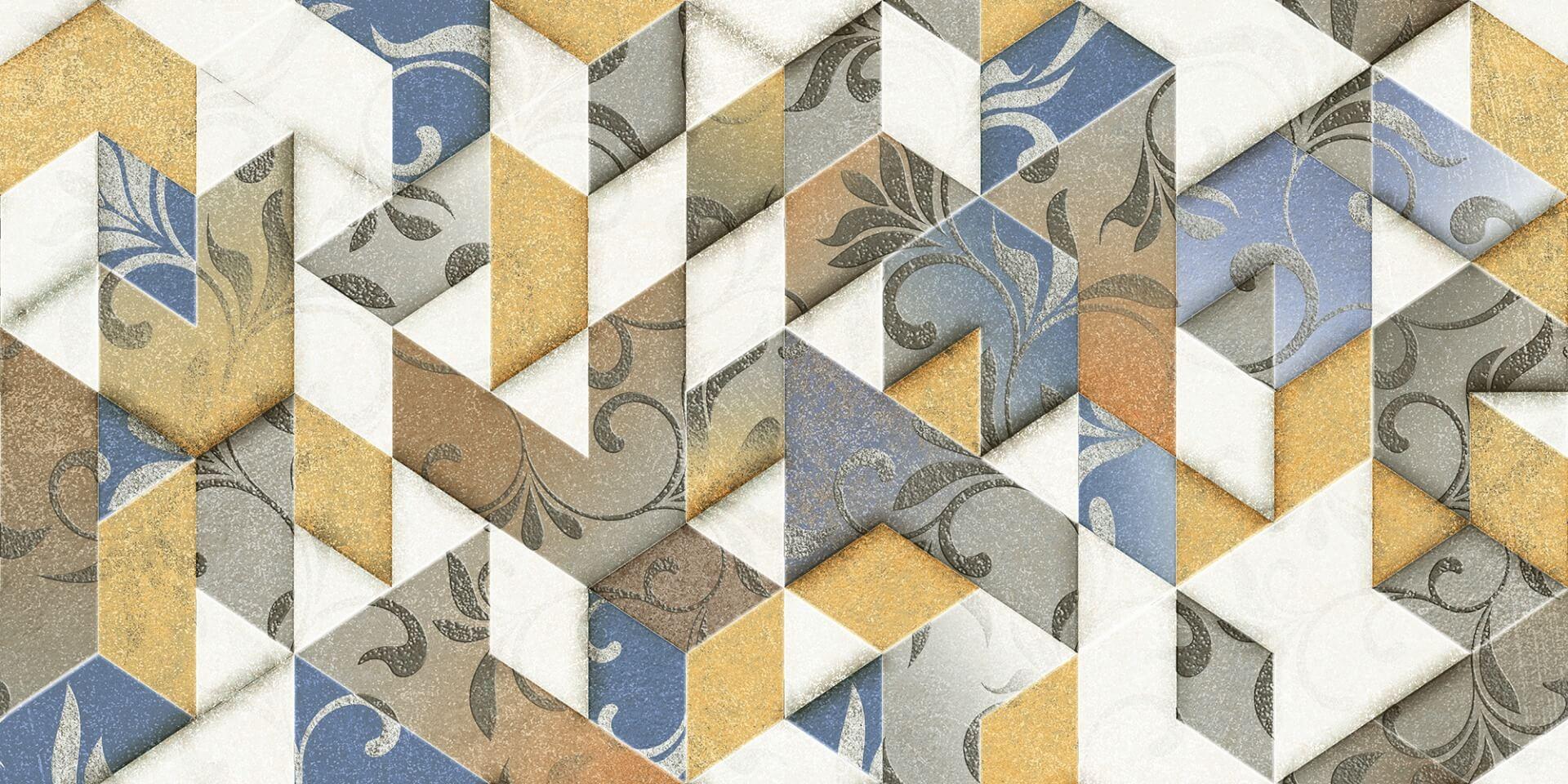 false SDH Abstract Multi HL false tile 300x600 mm