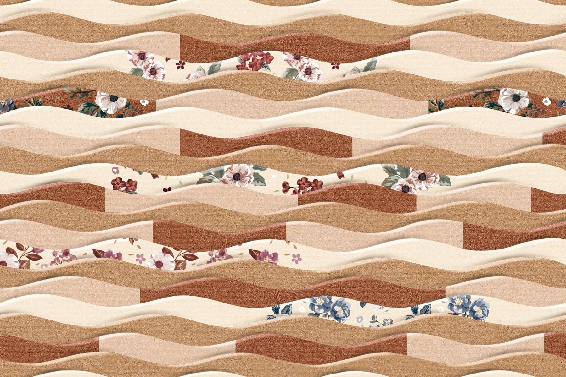 false SDH Mikado Flora HL false tile 300x450 mm