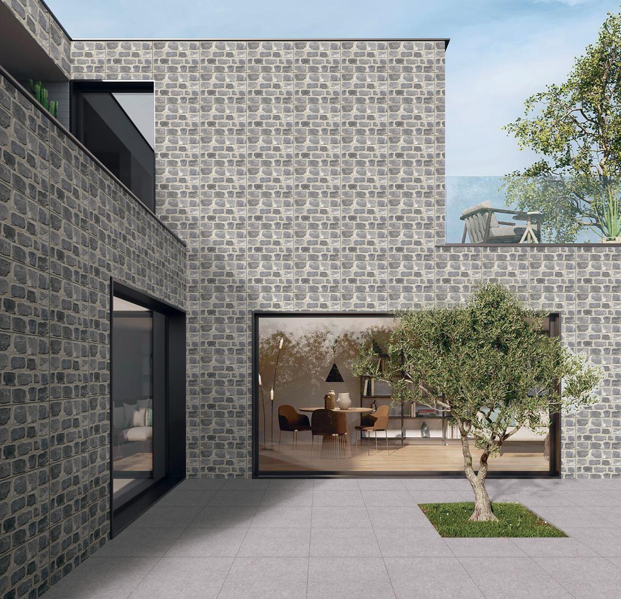 Matte Finish SEM Rock Grey Ceramic tile 300x450 mm
