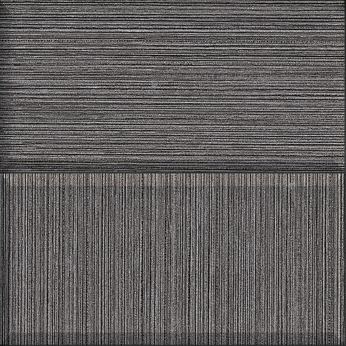 Matte Finish  SFM Nero Knroll Brick Ceramic tile 300x300 mm