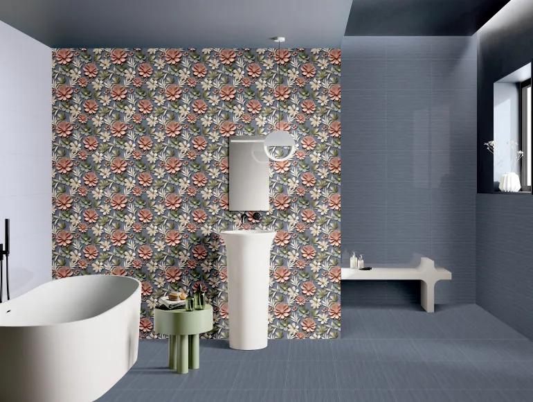 Matte Finish  SFM Grey Brushed Ceramic tile 300x300 mm