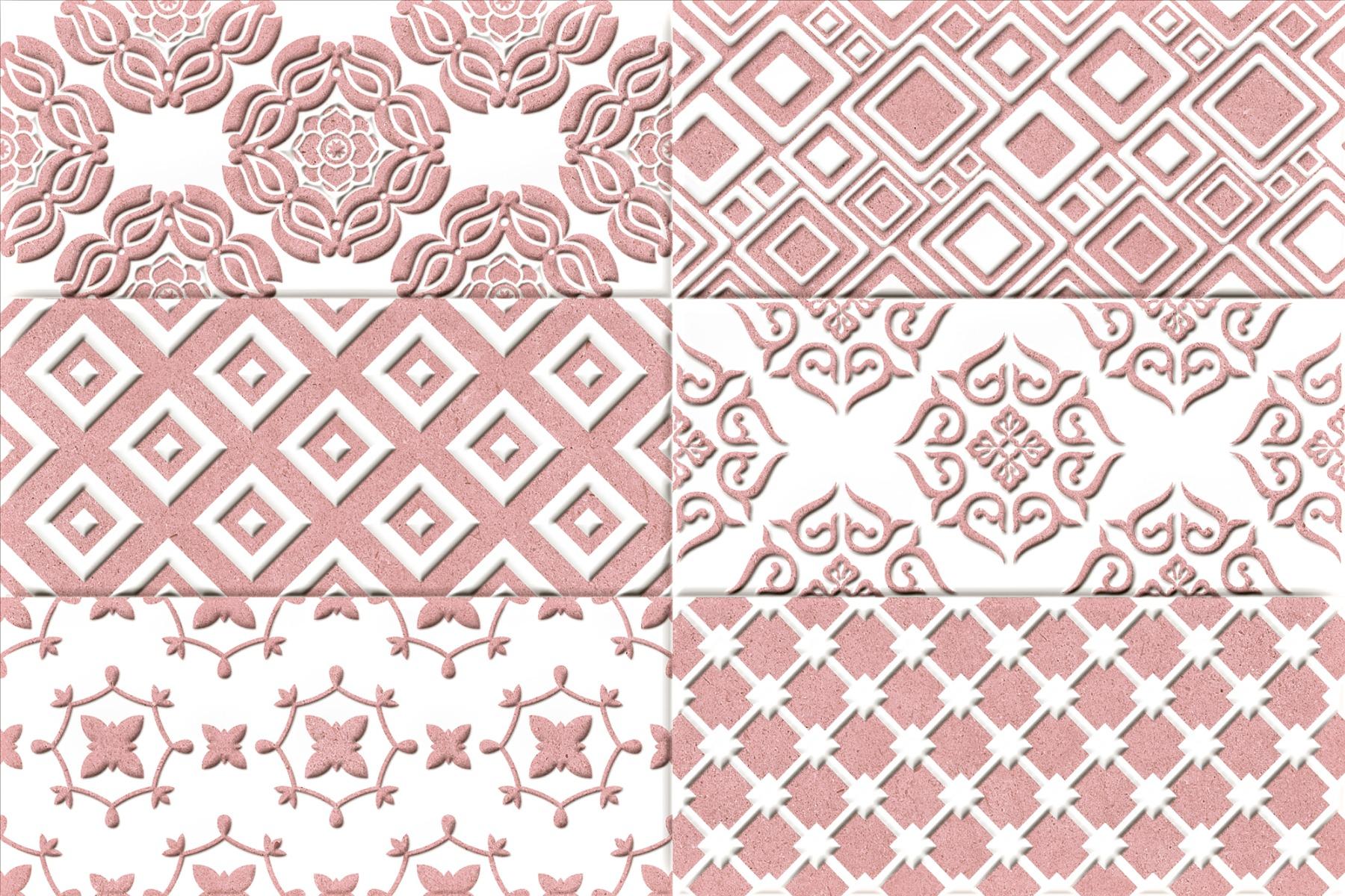 Pink Tiles for Bathroom Tiles, Kitchen Tiles, Balcony Tiles