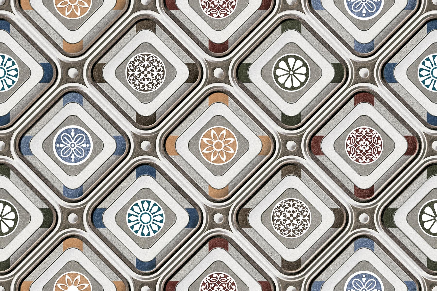 Glossy Finish  SHG Multi Moroccan Window HL Ceramic tile 300x450 mm