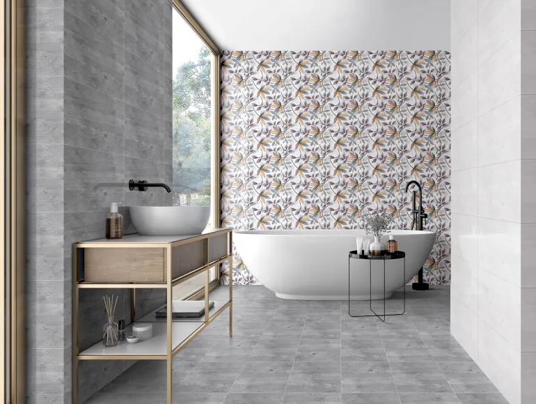 Matte Finish  SFM Grey Dusty Ceramic tile 300x300 mm