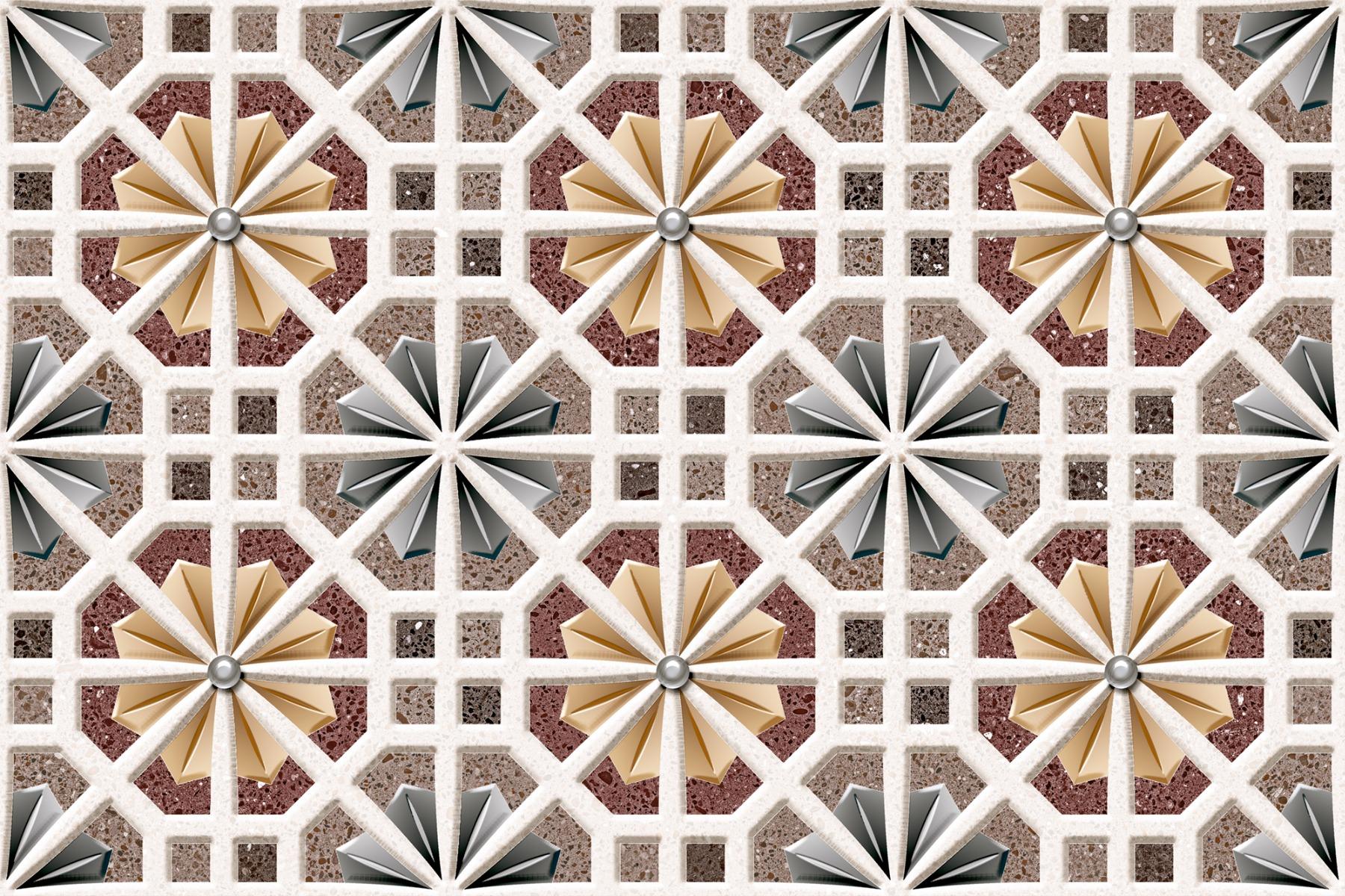 Brown Tiles for Bathroom Tiles, Kitchen Tiles, Balcony Tiles