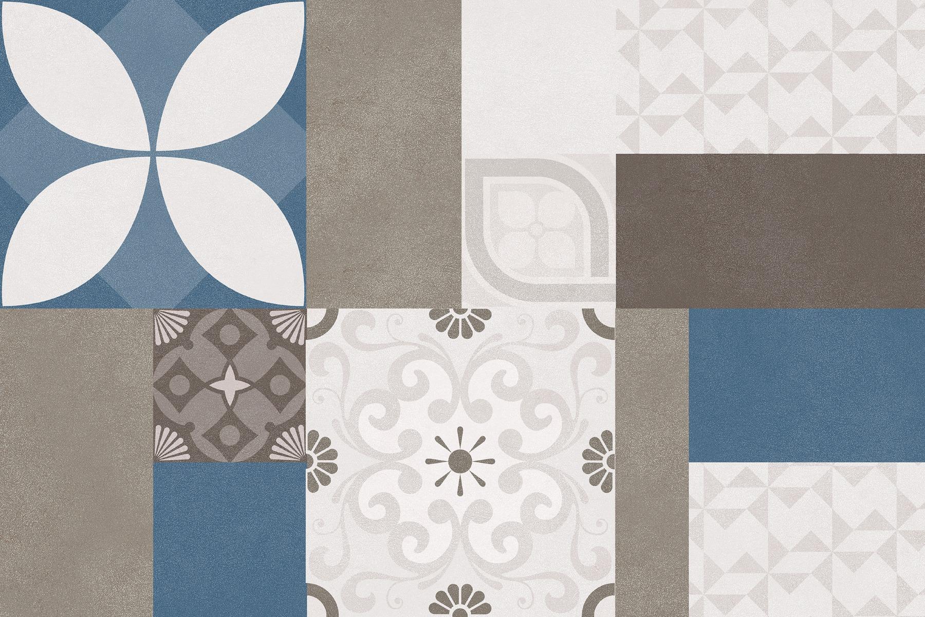 Matte Finish  SHM Multi Sandy Moroccan HL Ceramic tile 300x450 mm