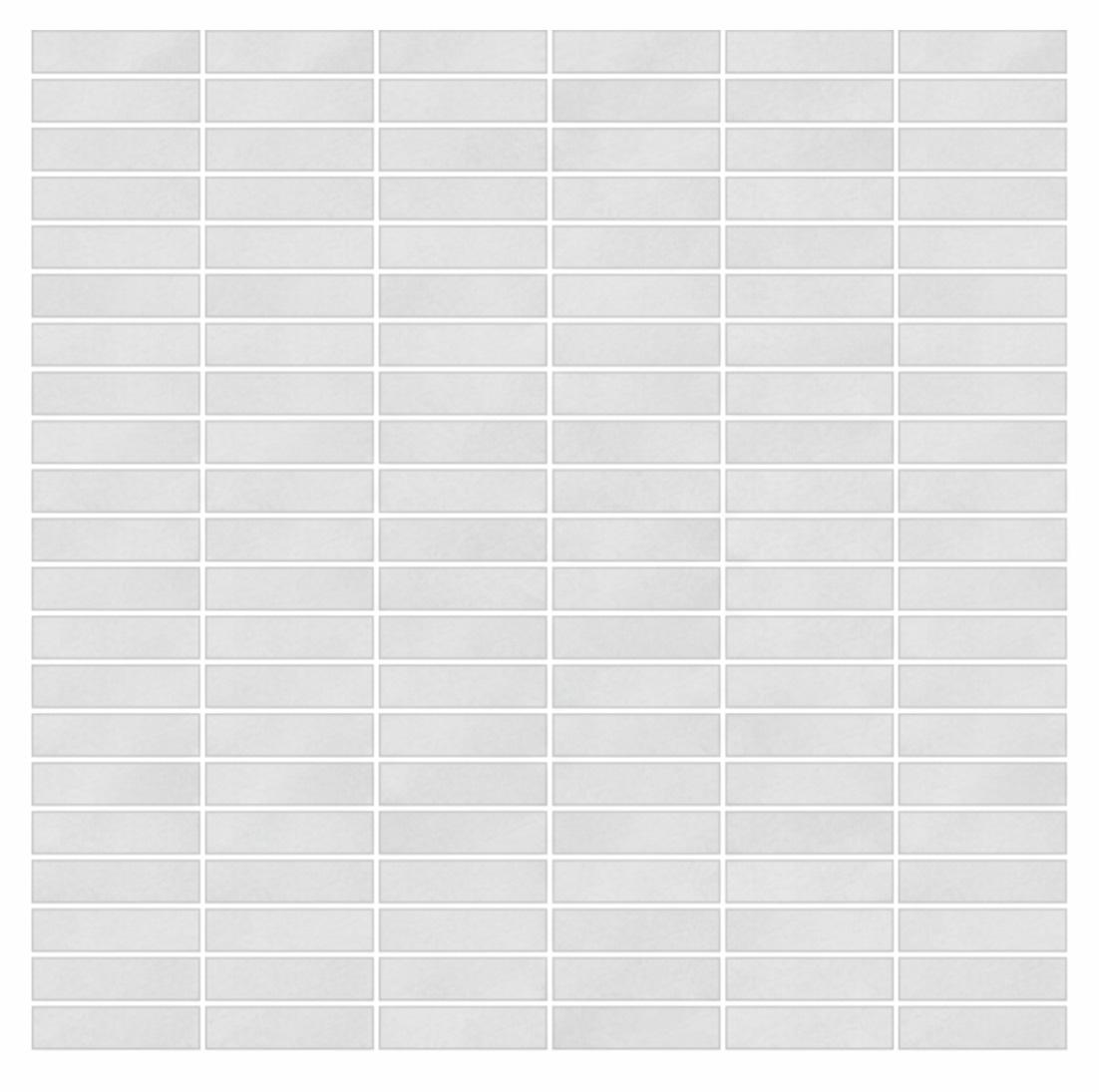 Glossy Finish Silver Gloss 3D Grid Stacked Brick Ceramic tile 292x300 mm