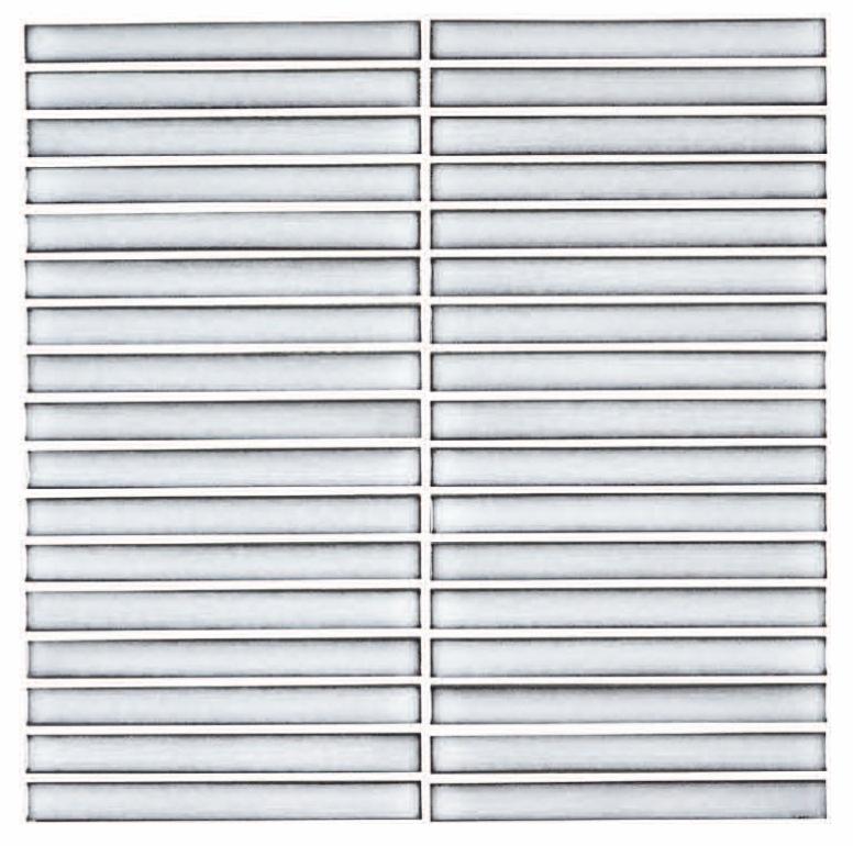 Glossy Finish Silver Gloss 3D KitKat Ceramic tile 298x303 mm