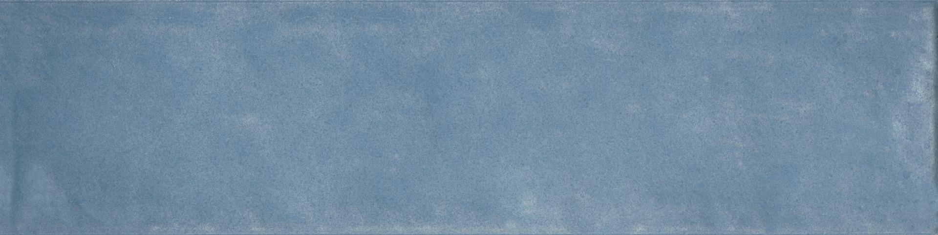 Matte Finish Sky Blue Lustre Smoky Subway Ceramic tile 65x260 mm