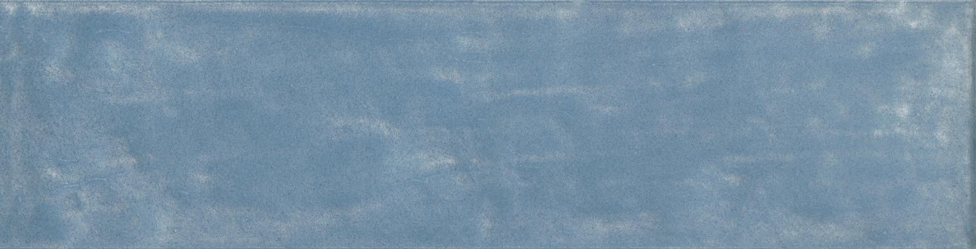 Matte Finish Sky Blue Lustre Smoky Subway Ceramic tile 65x260 mm