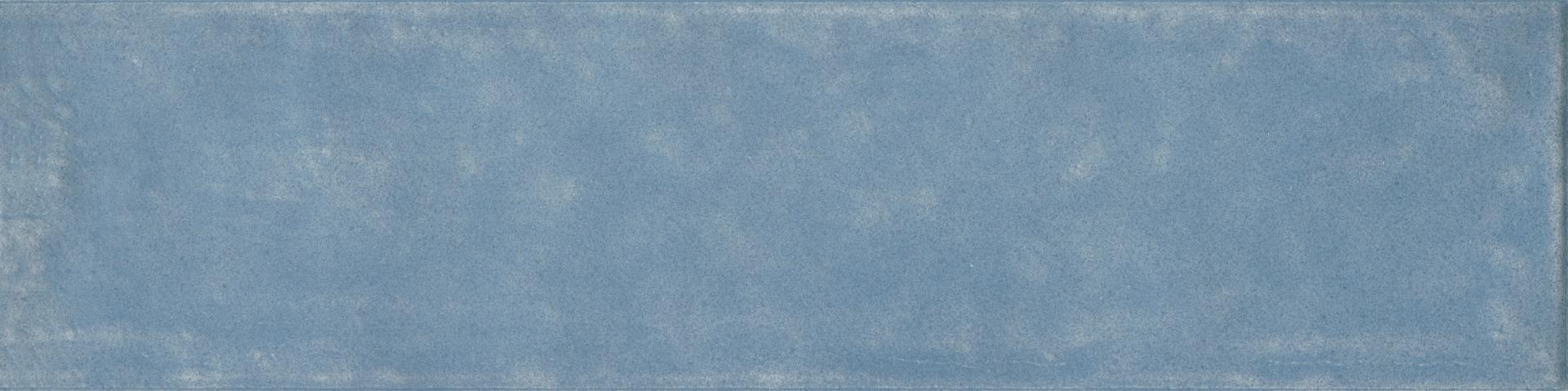 Matte Finish Sky Blue Lustre Smoky Subway Ceramic tile 65x260 mm